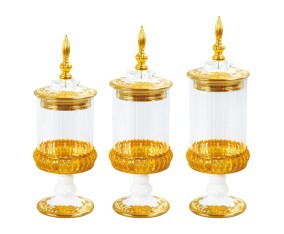 Toples Permen Kaca Gemini GR306